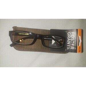 Foster Grant Reading Glasses with case +1.75 New